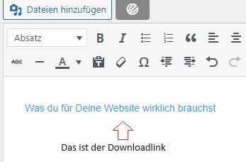 Downloadlink geschützt